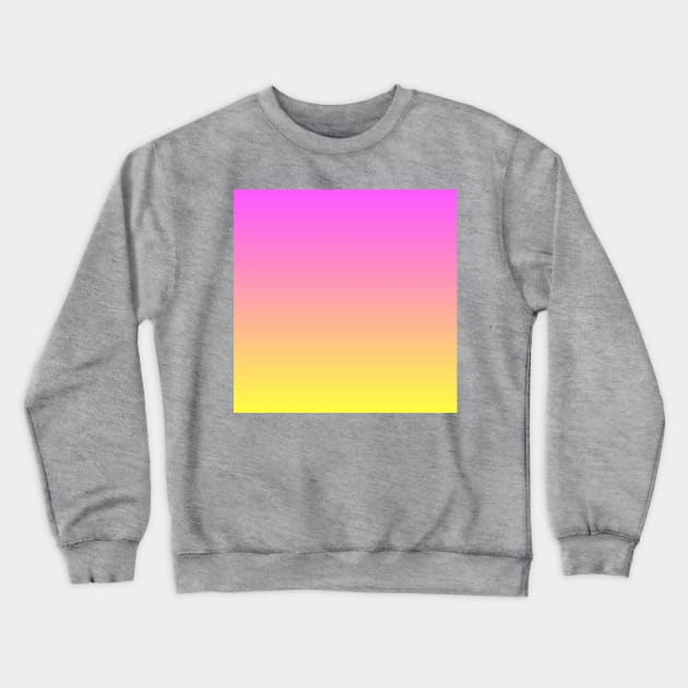 Shades of pink and yellow Crewneck Sweatshirt by ghjura